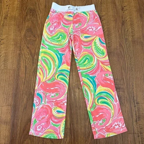 Lilly Pulitzer terry cloth beach pants - Picture 1 of 5